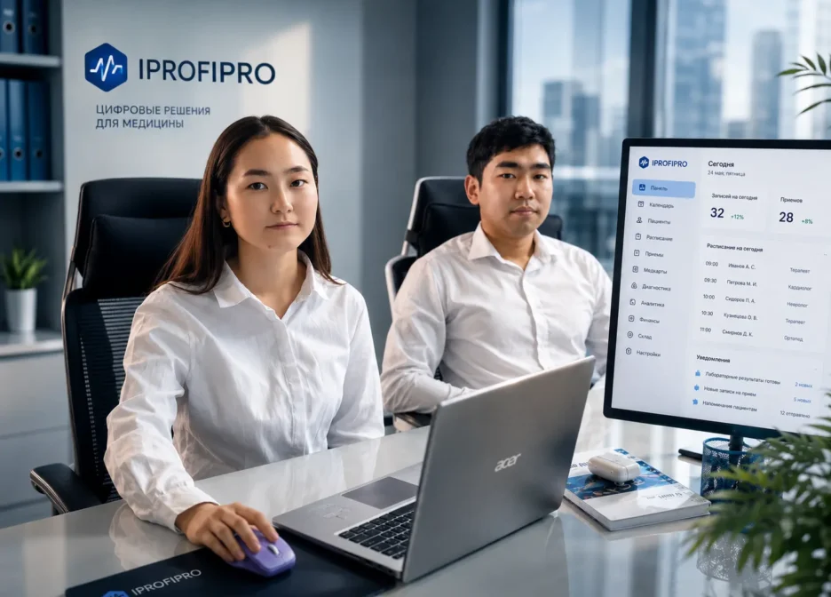 Команда IT-компании IPROFI.KG в Бишкеке