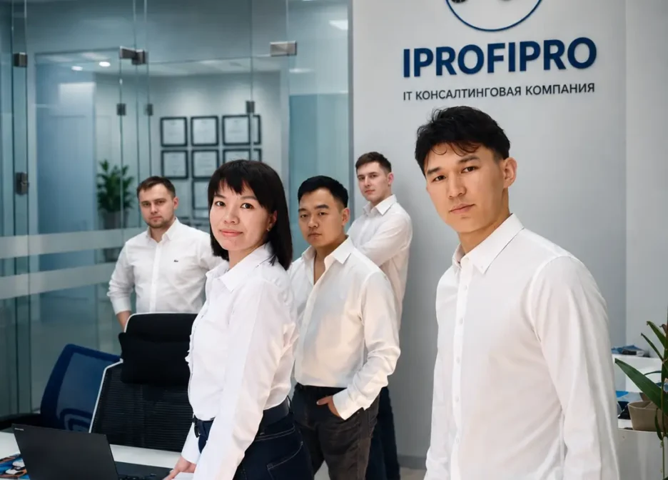 Команда IT-компании IPROFI.KG в Бишкеке